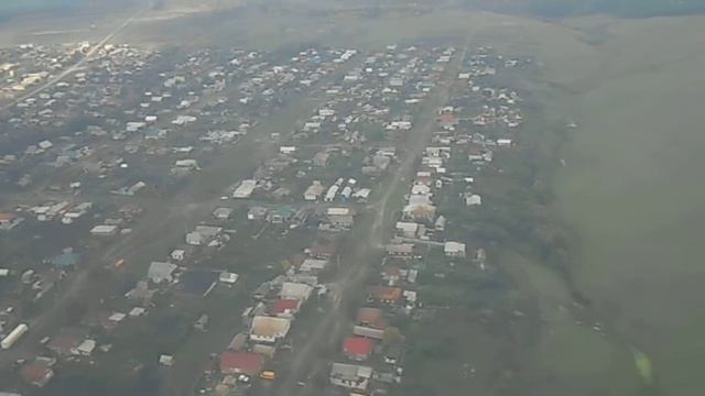 Вид на город Петровск (Саратовская обл.) с высоты птичьего полета( день города 2013)