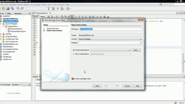 Asynchronous communication with JMS(Java Messaging Service) Part 1