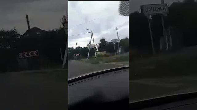 Местный житель снял видео с обстановкой в Судже и районе