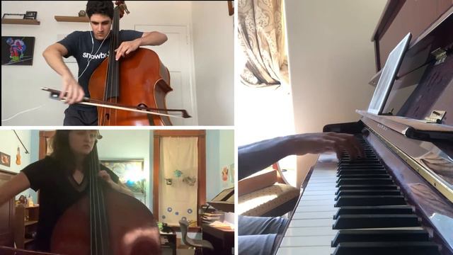 D. Shostakovich - Prelude No 1. from 5 Pieces for 2 Violins and Piano