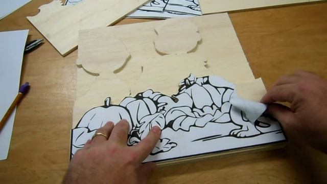 Make layered scroll saw art from a picture! (SWC Scroll Saw Contest 2015)