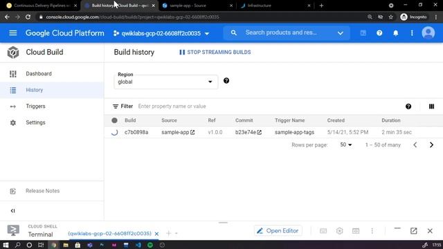 Continuous Delivery Pipelines with Spinnaker and Kubernetes Engine | Qwiklabs GSP114 | GCP 2021