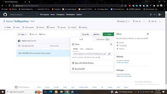 GitHub Tutorial  - Clone a GitHub Repository Into Local PC