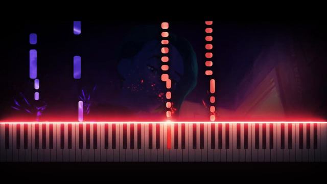 Spider-Man 2099 Miguel OHara THEME Spider-Man: Across the Spider-Verse Synthesia Piano Tutorial