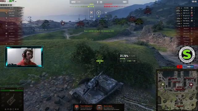 Стрим: AMX M4 Mle 54 - Французская броня