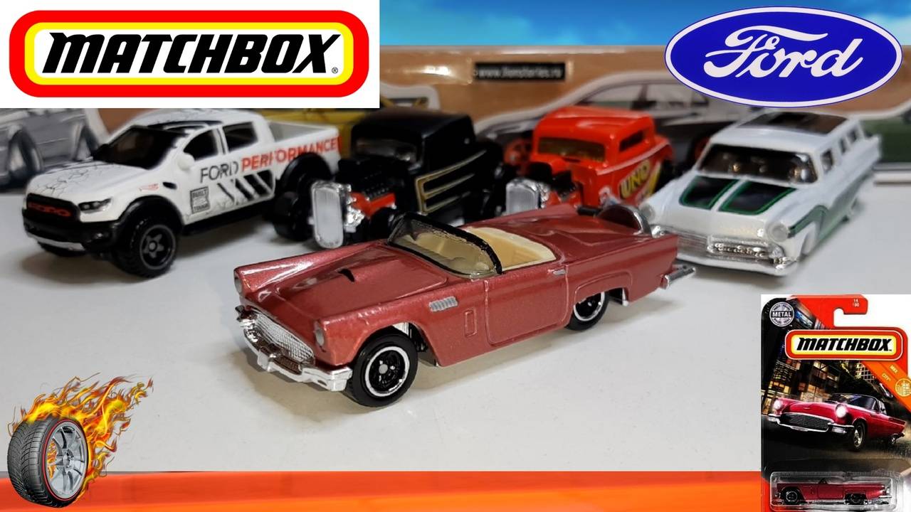 Matchbox 57 Ford Thunderbird MBX City 14/100