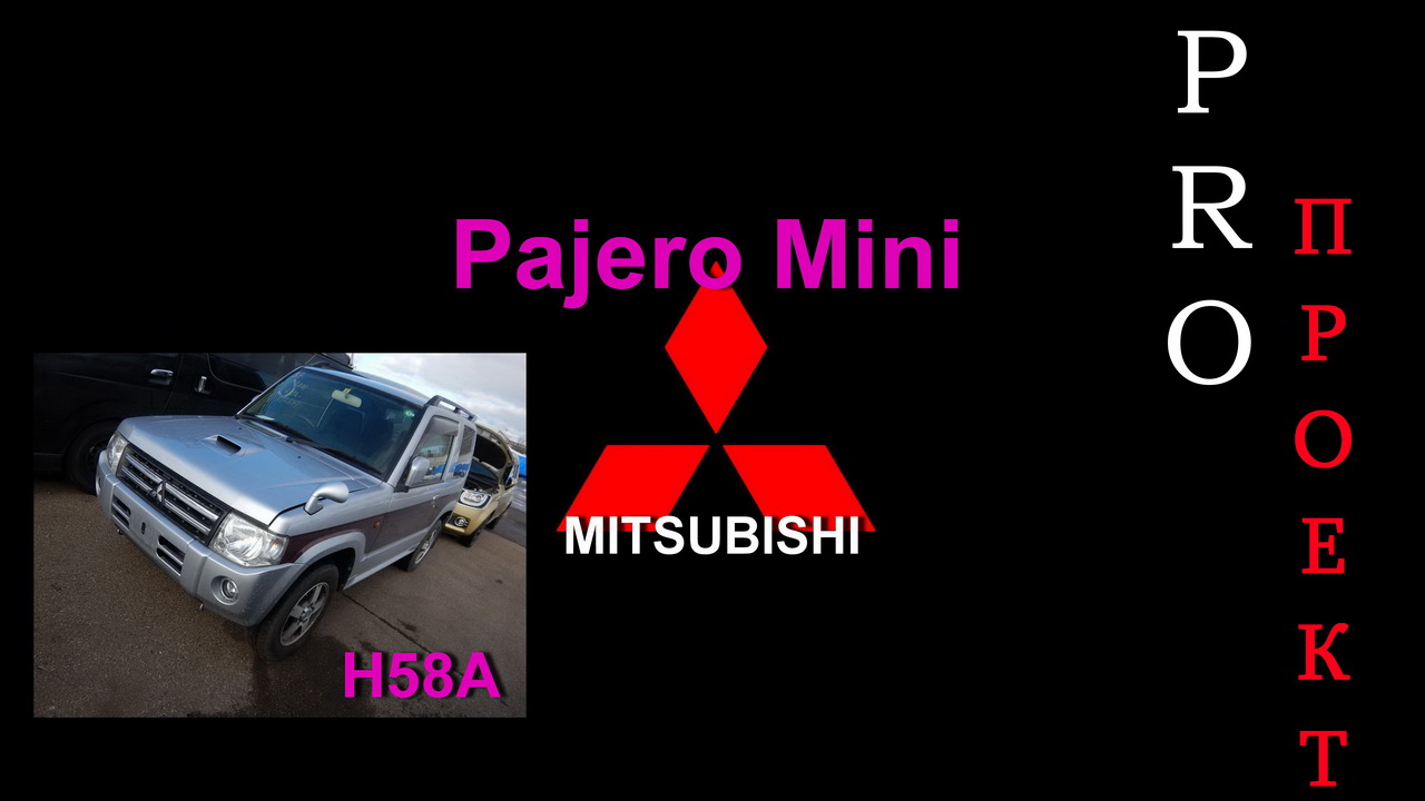 Покупка на японском аукционе ProПроект Pajero Mini H58A (TV and GT) Эпизод 2