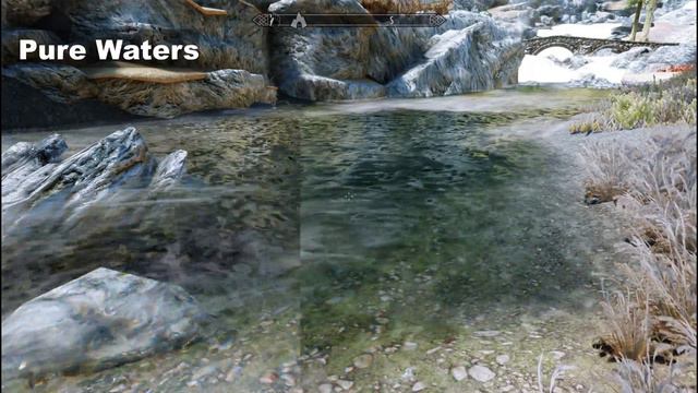 [PCスカイリムSE　MOD紹介]水質改善MODを比較