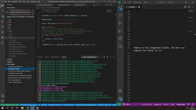 AzerothCore: VSCode dev-container Demo