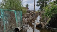 наводнение в Оренбурге 3 мая 2024 года 15:00 дачный массив Дубки затоплен вода не уходит