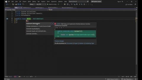 СИСТЕМА RPG СКИЛЛОВ В UNITY!