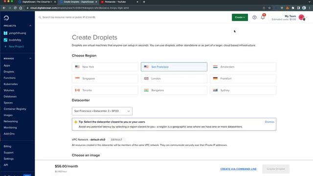 Digital Ocean 2023 Overview ($200 FREE hosting credit)