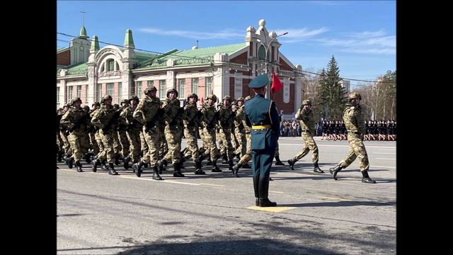 2024.05.09 СИБИРСКИЕ АНГЕЛЫ на ПАРАДЕ ПОБЕДЫ. Автор Ледовский Никита