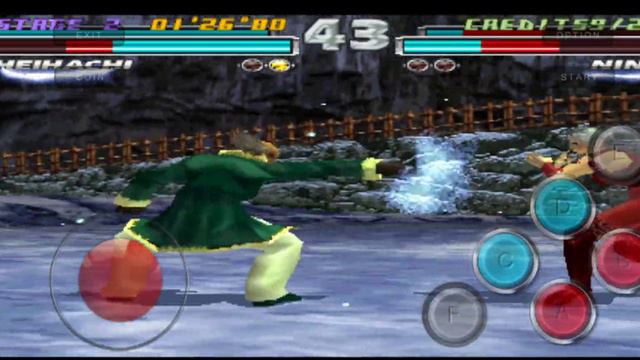 | TEKKEN TAG TOURNAMENT | HEIHACHI VS ALL | PART 1 | CHILDHOOD GAME | SHEIKH GAMING ZONE |