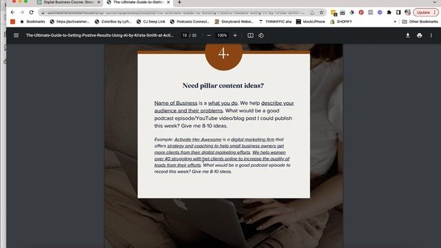 How to Level Up Your Marketing with Chat GPT   a masterclass with Krista Smith