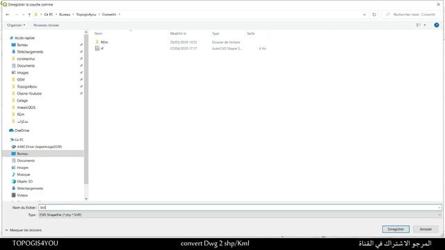 Comment convertir un fichier DWG en Shapefile et Kml