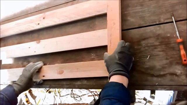Как   я сделала тумбочку для крыльца из старой кровати!- Из старого- новое! DIY-сделай сам!
