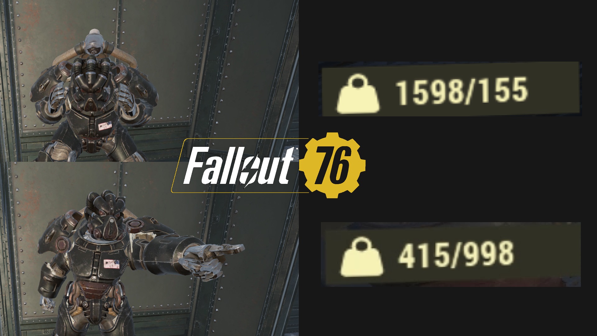 Fallout 76 Переносимый вес - максимум