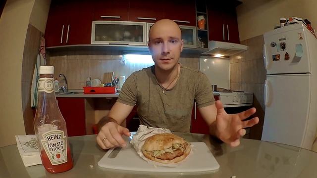 Сербская кухня. Плескавица.