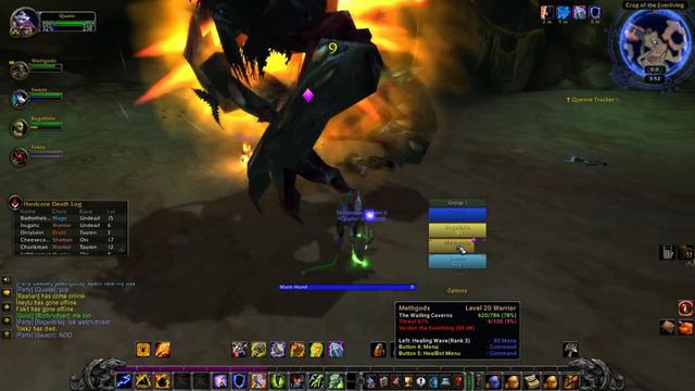 HARDCORE WOW CLASSIC: WC Shaman (dps) FAIL