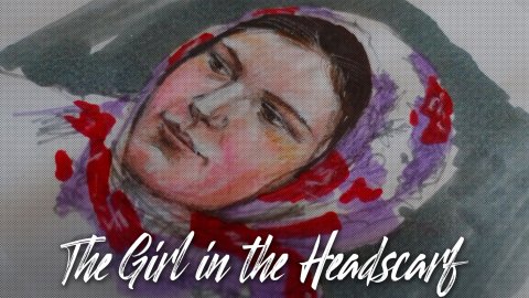 РИСУЮ портрет маркерами | Девушка в платке | The girl in the headscarf