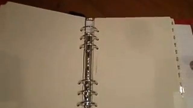 Мой первый органайзер Filofax
