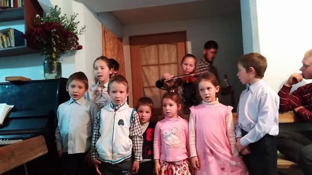 Праздник жатвы в посёлке Тесь