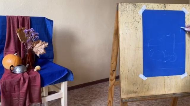 Основы рисунка. Натюрморт из предметов быта