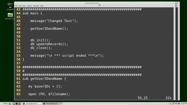 Vim 11 - I is for In