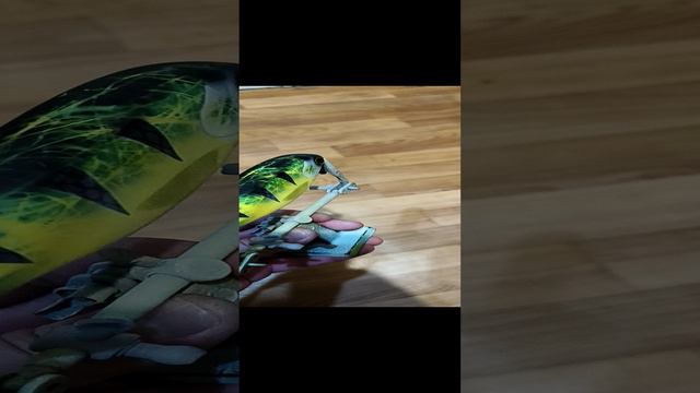 Джеркбейт ручной работы,, Jaz,, 130mm. С шумовой камерой, после покраски.
