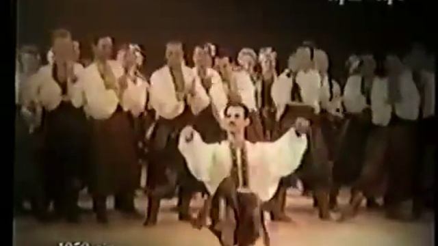Легендарный повзунець Чапкиса в ансамбле Вирского 1958 - The legendary trick by Chapkis