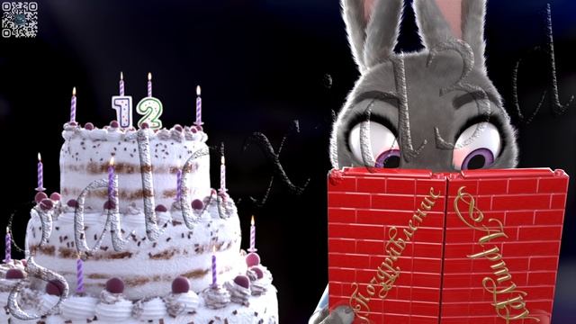 [2021-03-19] "Happy Birthday" [3D Max | PFlow | V-Ray | After Affects]