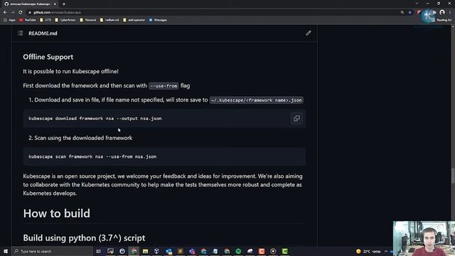 Armo Kubescape offline support