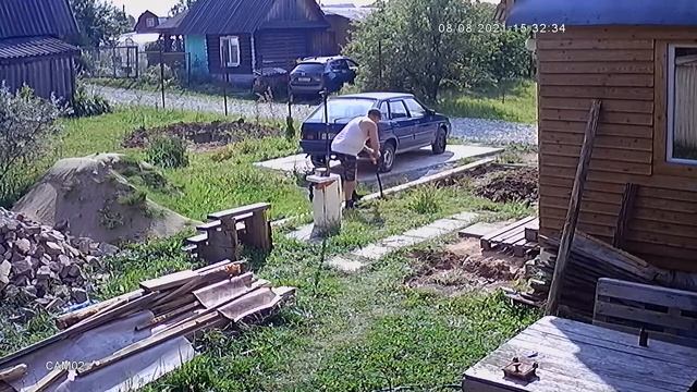 Пристрой 64 Начинаю копать траншею под фундамент
