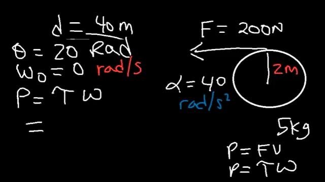 Torque Moment of Inertia Rotational Kinetic Energy Pulley Incline Angular Acceleration Physic