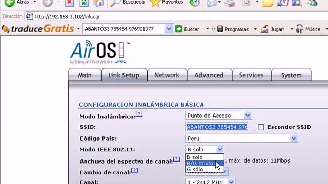CONFIGURACION UBIQUITI NANONSTATION2   PARTE1