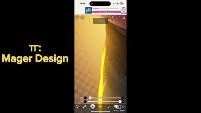 Контурный свет на телефоне!Как сделать контурный свет на телефоне в Ibis Paint X?