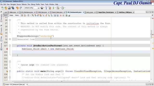 Java NetBeans Object Oriented Project of Restaurant Management System - Full Tutorial
