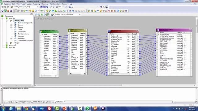 Beginners Informatica Powercenter 9x ETL tool overview tutorial 1