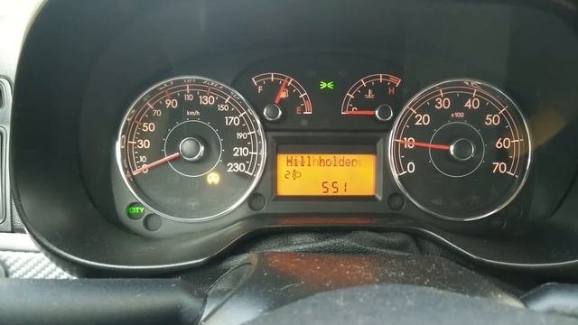 FIAT Grande Punto error