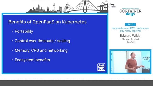 Kubernetes and AWS Lambda can play nicely together - Edward Wilde