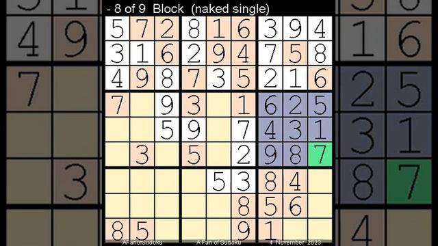 How to Solve The Toronto Star Four Star Sudoku 4 November, 2023