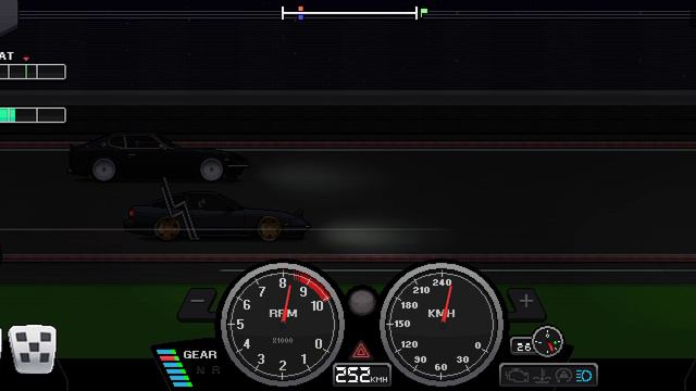 играю в Pixel Car Racer