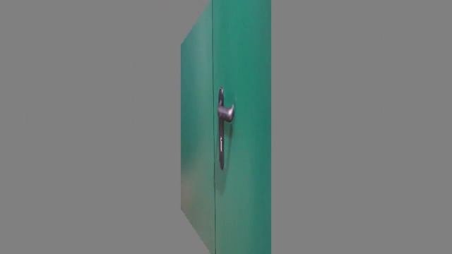 Принцип работы системы "Антипаника", на противопожарных дверях.