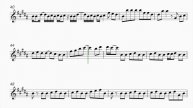 Jung Kook - Seven - Flute/Violin Sheet Music