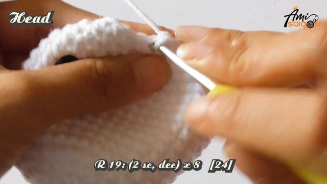 #535 | Hello Kitty in Pikachu Outfit Amigurumi (1/4) | How To Crochet Dolls Amigurumi | @AmiSaigon