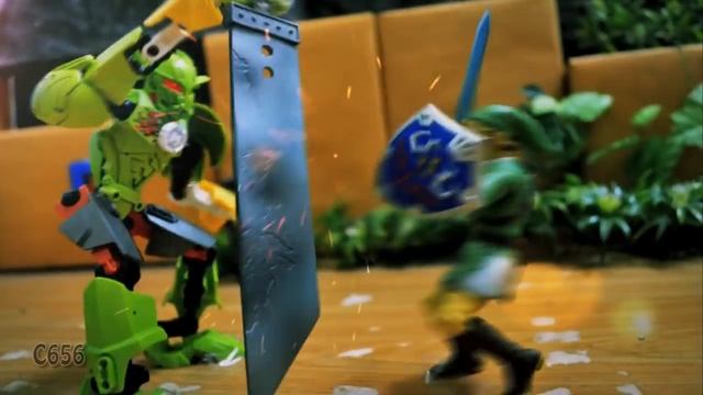 Zelda Stop Motion - Figma Link and Black Rock Shooter 薩爾達傳說停格動畫