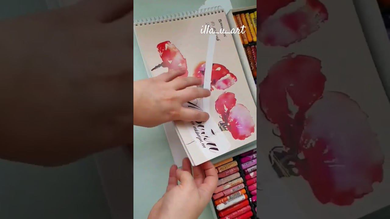 Масляная пастель #art #painting #illa_u_art #craft #aesthetic