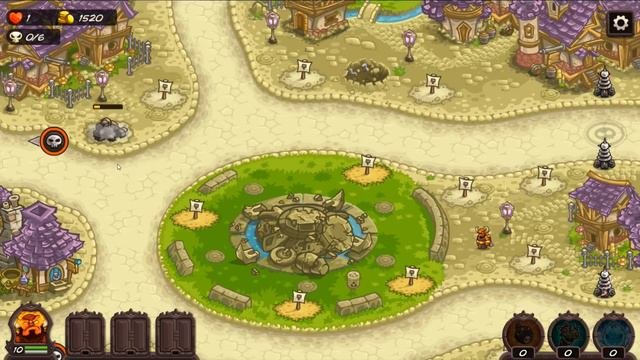 Kingdom Rush Vengeance прохождение уровень  13, 14