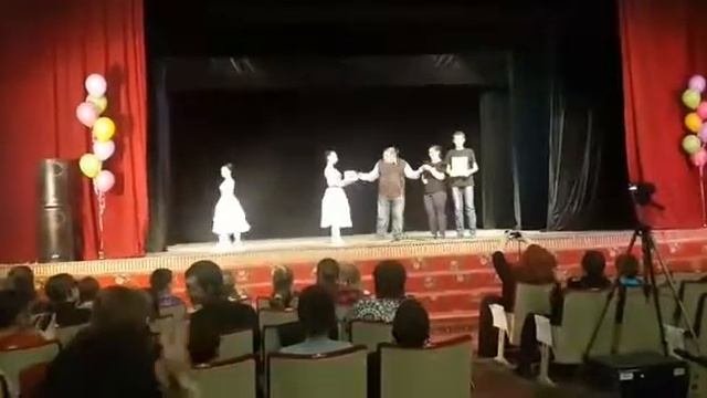 Мы на царемонии награждение Театр-СтудияГрим